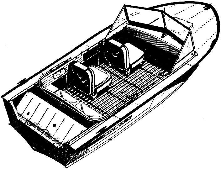 Рулевое управление для лодок и катеров